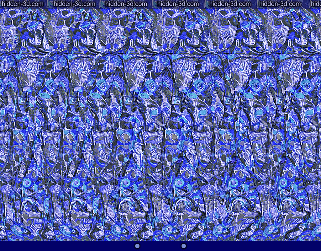 Stereogram by 3Dimka: Night shift. Tags: batman super hero cape superman comic book, hidden 3D picture (SIRDS)